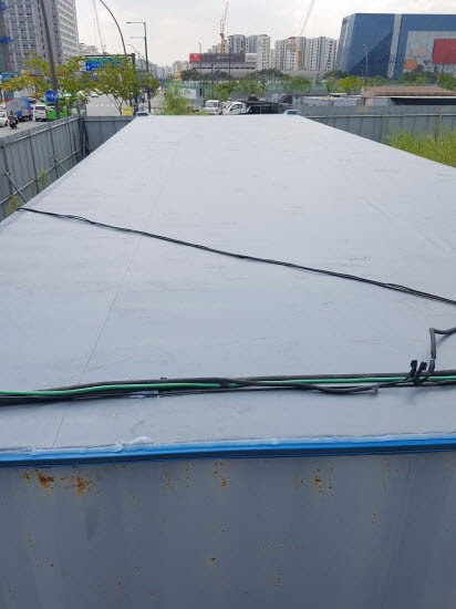 마곡동 아이케이 컨테이너 지붕방수