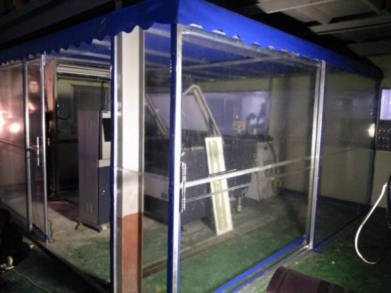 세진유리 설비 보호막