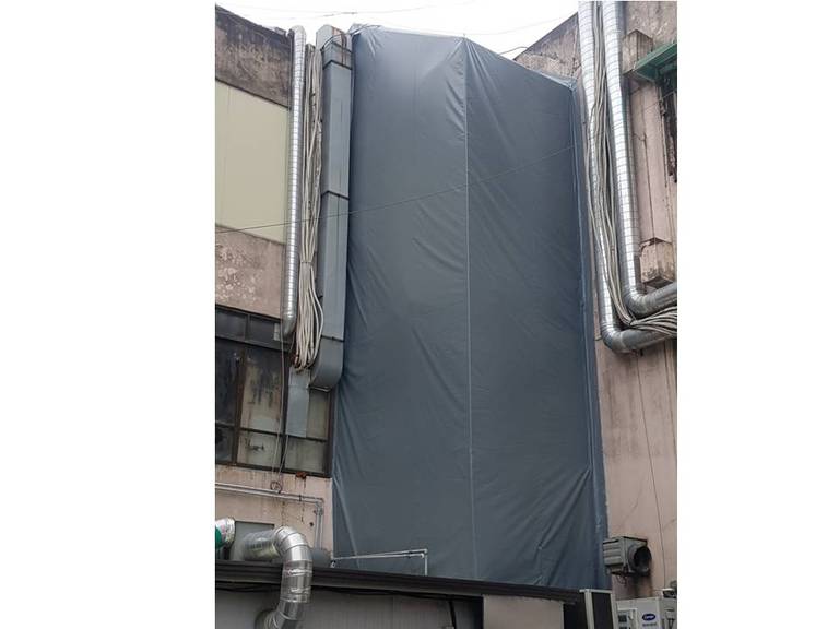 화곡동 빌딩 방수천막