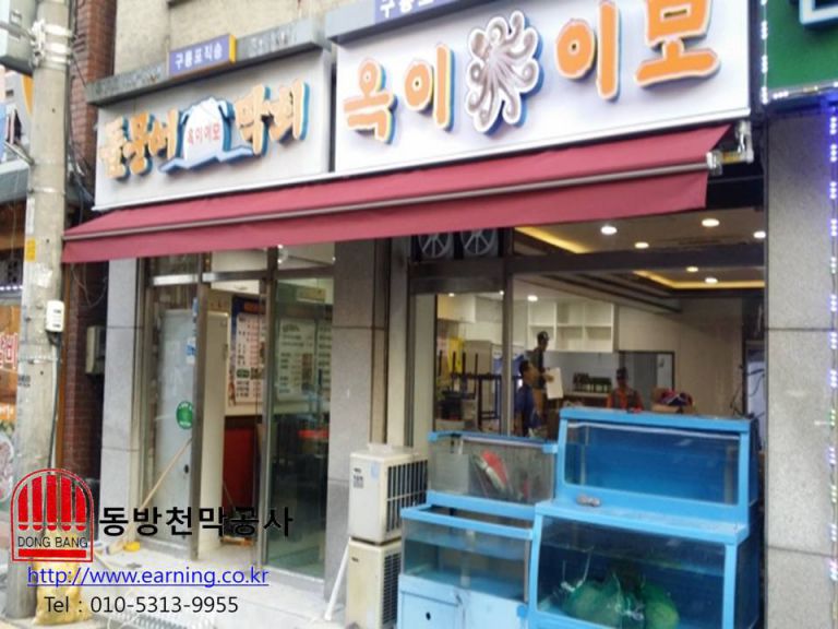 옥이이모 접이식어닝