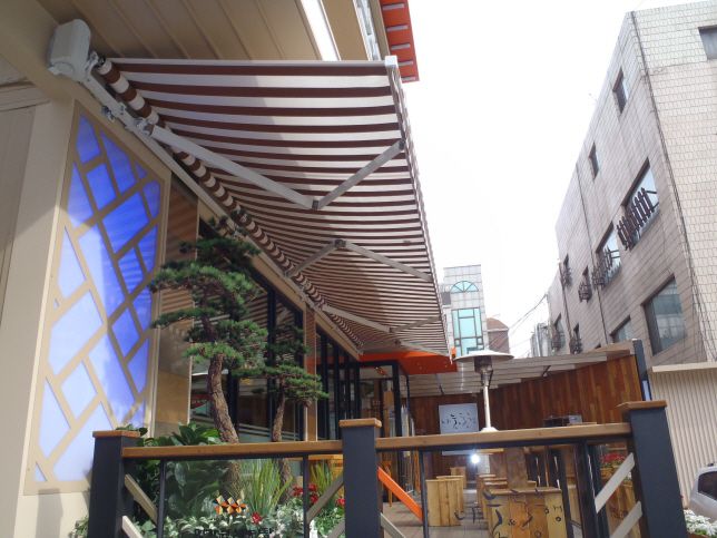 명가원설농탕 자동어닝