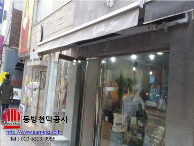 이수연 플라워 접이식어닝
