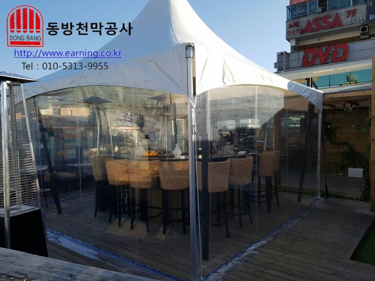 루프탑 몽골천막 및 방풍막